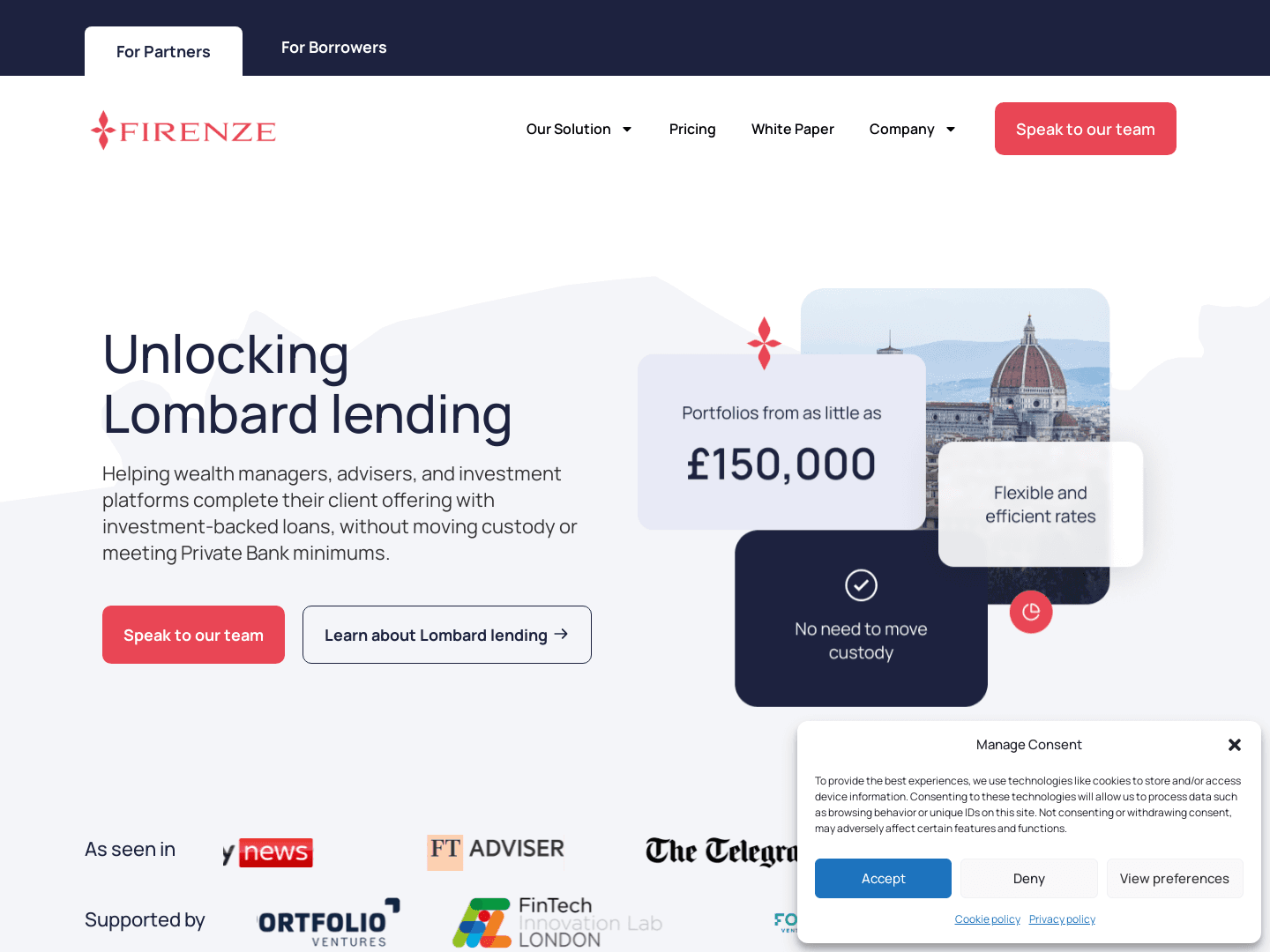 "Firenze Secures £750,000 to Transform Fintech Lending"